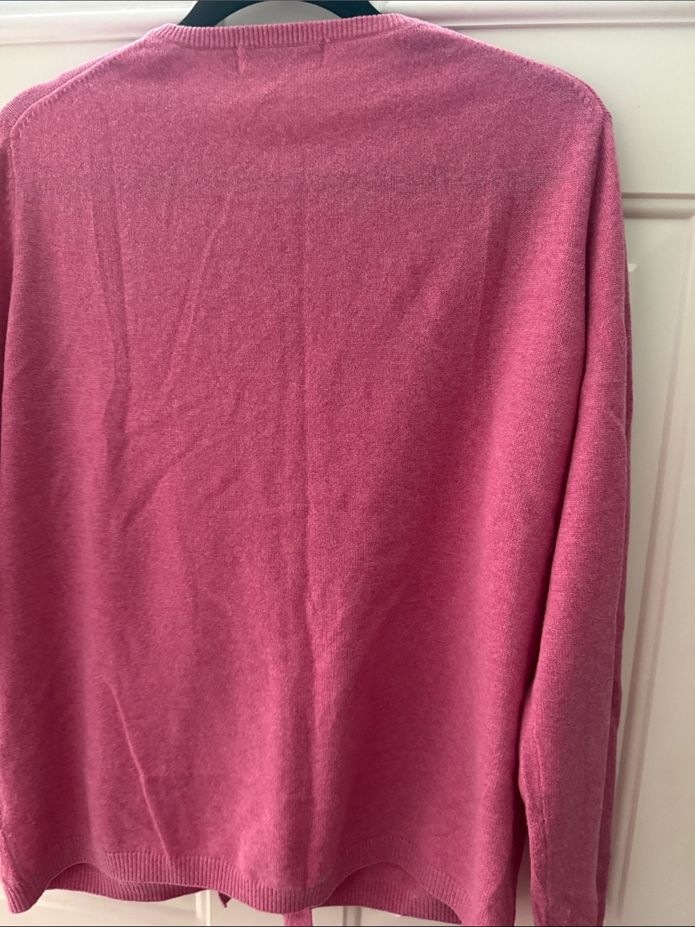 Pure Cashmere Women’s Pink Button-Front Cardigan - Picture 6 of 6